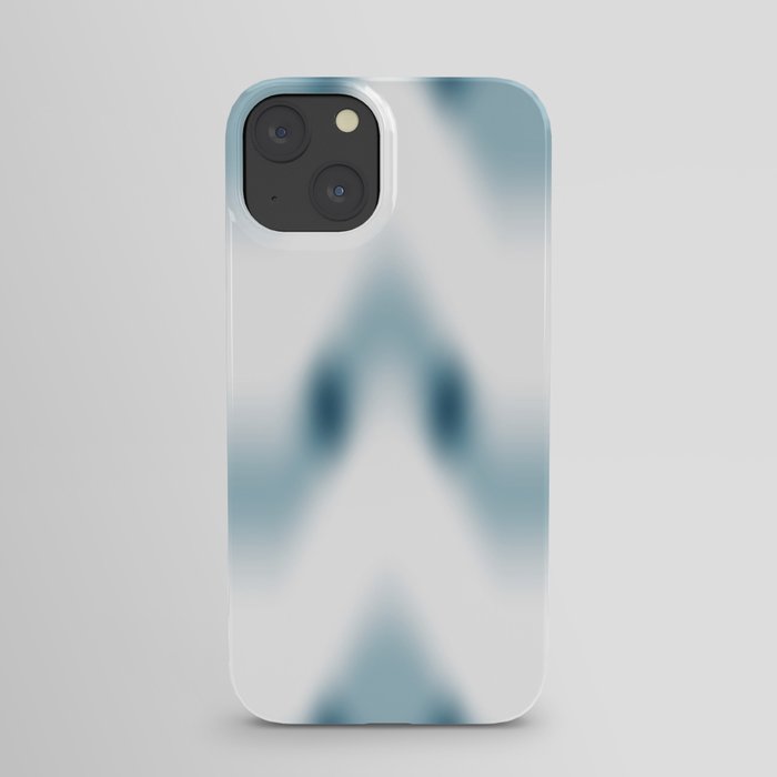 Soft Blue Dyed Fabric | iPhone Case