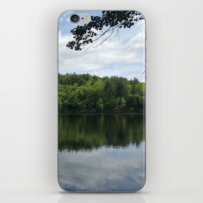 Puffer's Pond Reflection iPhone Skin
