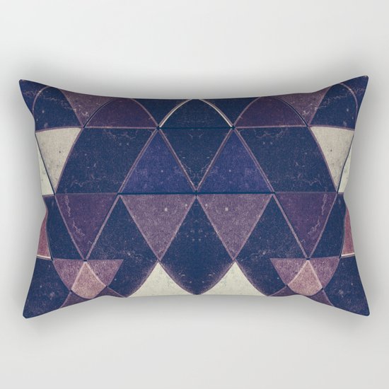 Triangles XXVI Rectangular Pillow