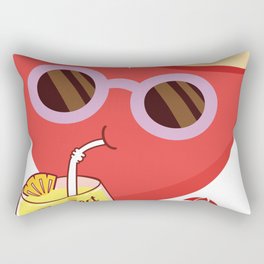 My Love Takes a Vacation Rectangular Pillow