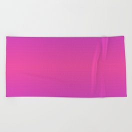 Kawaii Purple Pink Gradient Beach Towel