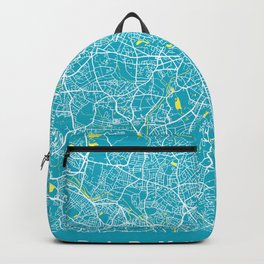 BIRMINGHAM Map - England | Aqua + Colors, Review My Collections Backpack
