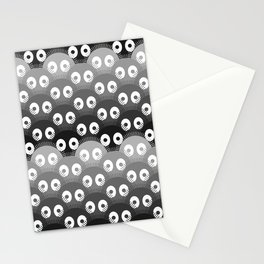 susuwatari pattern Stationery Cards