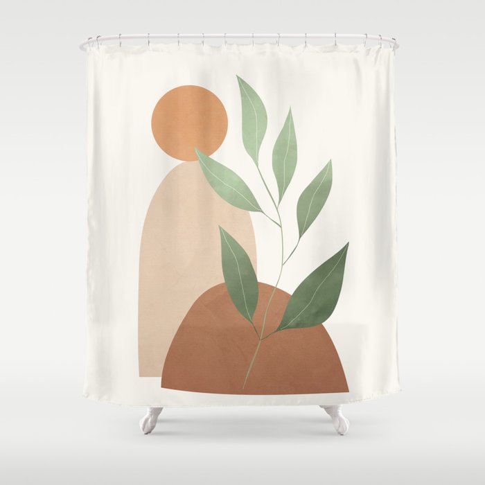 Abstract Rock Geometry 05 Shower Curtain