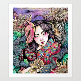 Otsu #3  Art Print
