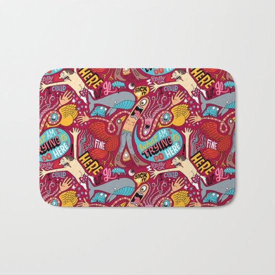 What am I Trying to do Here? Bath Mat