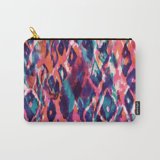 Mystical Ikat Carry-All Pouch