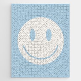 Happy Thoughts Baby Blue Jigsaw Puzzle