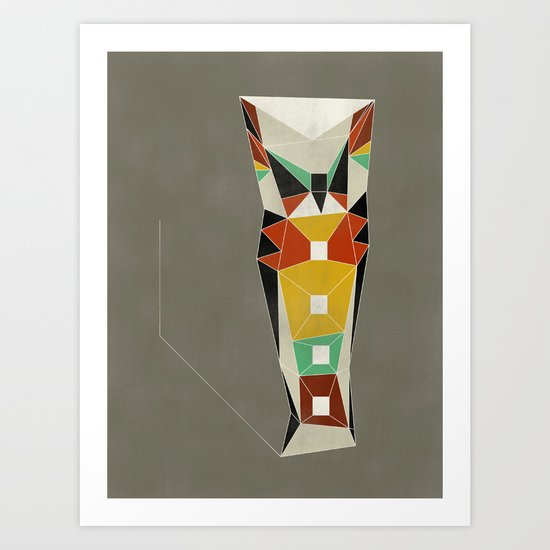 Modern Totem Art Print
