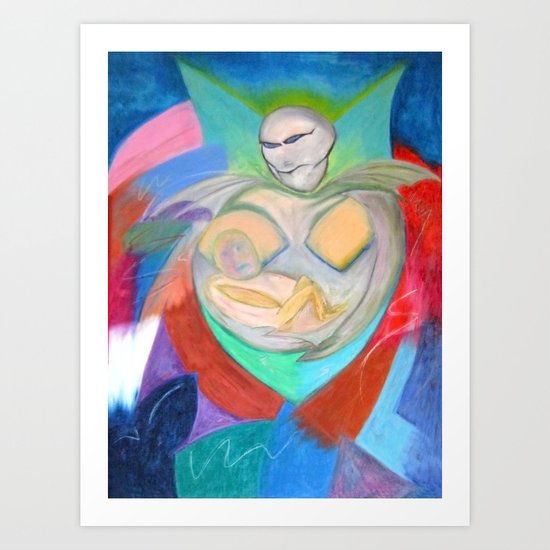 Madonna and Child ~ Redux Art Print