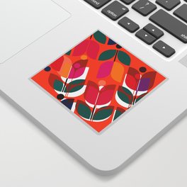 Song of the tulips Sticker