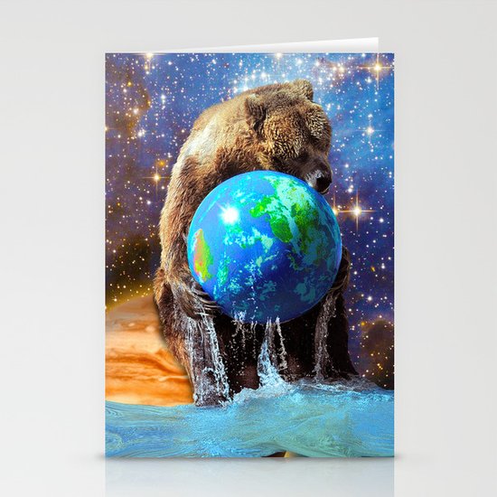 Hug par post-Bear Hug-carte postale-Stay Safe rester bien