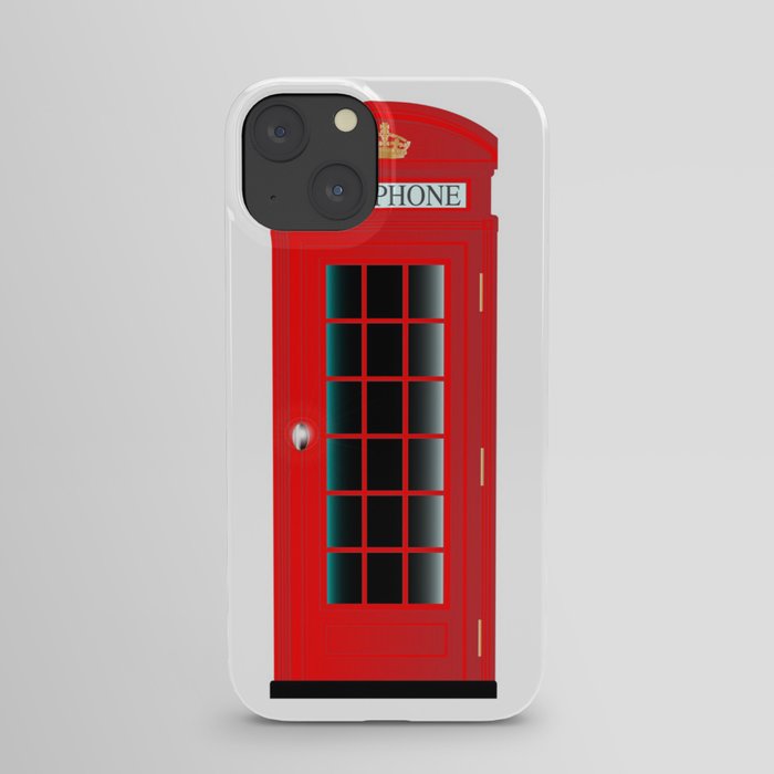 UK Telephone Box iPhone Case