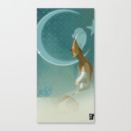Turkish Bath Canvas Print