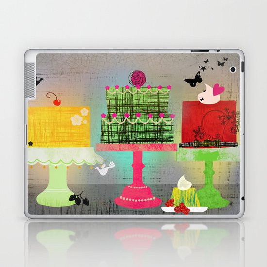 Vintage Cakes Laptop & iPad Skin