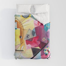 Wassily Kandinsky - Yellow Red Blue Duvet Cover