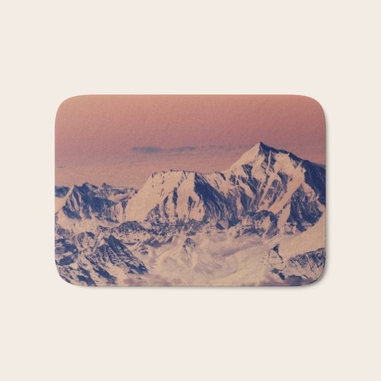 Rose Mountains Bath Mat