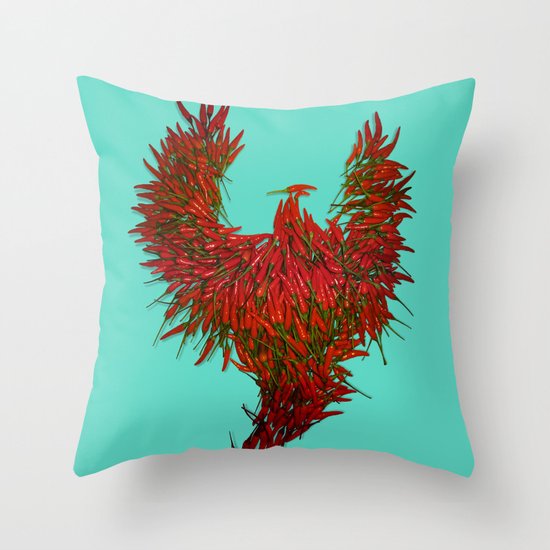 Hot Wings! Throw Pillow