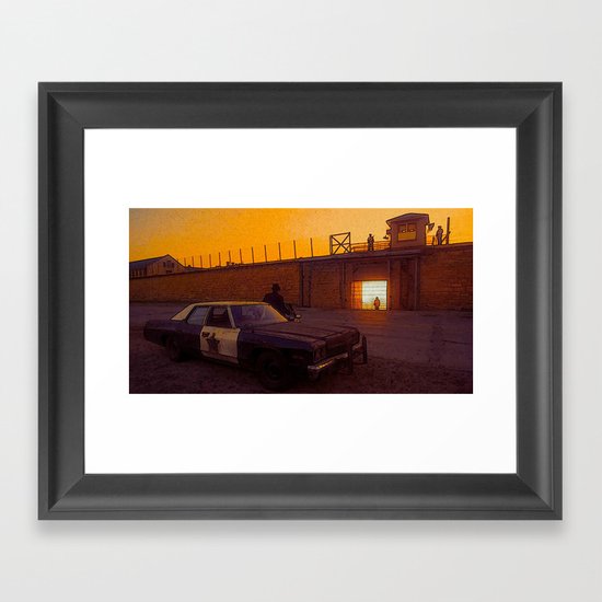 We're On A Mission From God Framed Art Print