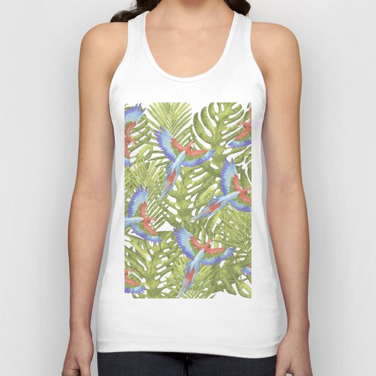 Macaw Unisex Tank Top