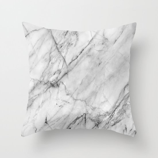 Marble Throw Pillow