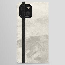 Concrete Brushstrokes iPhone Wallet Case