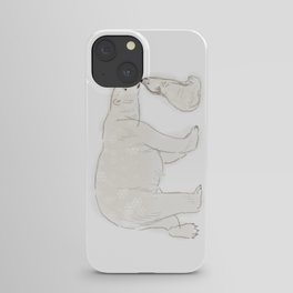Polar Bear Mom & Cub iPhone Case