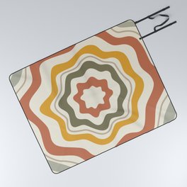 boho floral - multi 1 Picnic Blanket