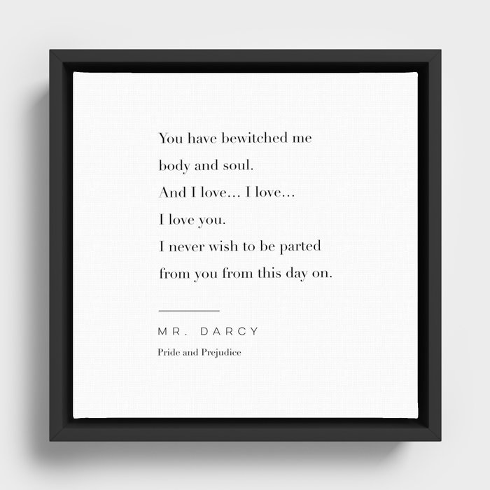 Framed Canvas