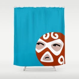 Luchador Shower Curtain