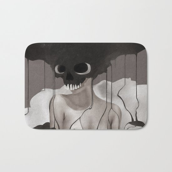 Death By Chocolate Monochrome Bath Mat