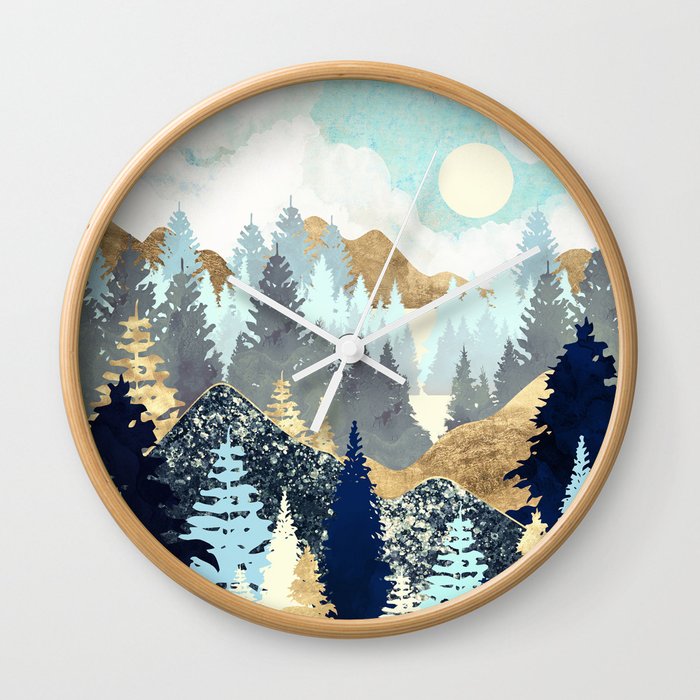 Forest Vista Wall Clock