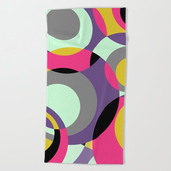CirclesGame II Beach Towel