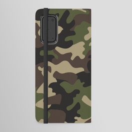 Military camouflage Android Wallet Case