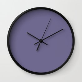 Independent Purple Wall Clock