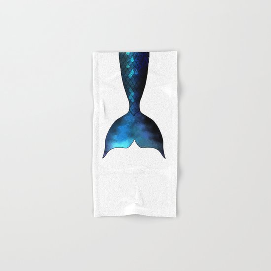 mermaid tail #2 Hand & Bath Towel
