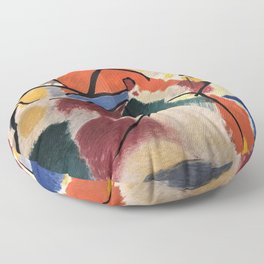 Wassily Kandinsky | Abstract art Floor Pillow