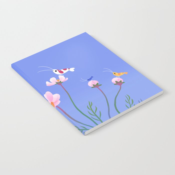 Cosmos and shrimp Notebook