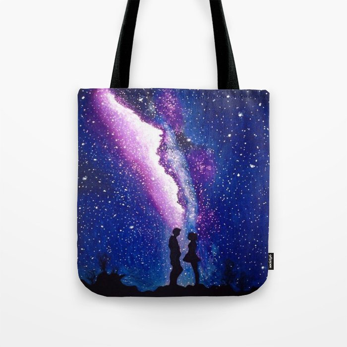 galaxy love Tote Bag