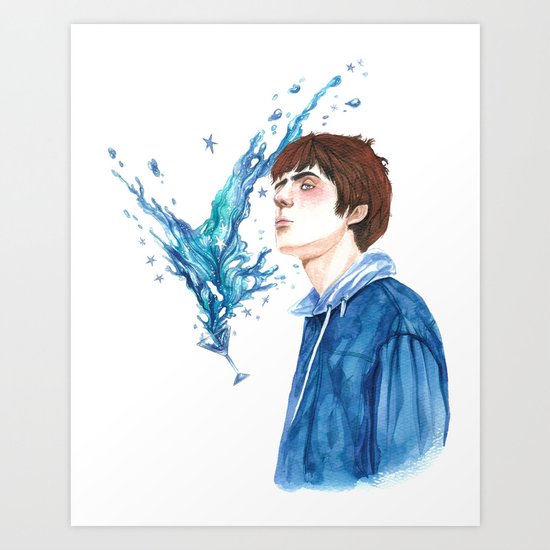 Champagne Supernova Art Print By Nong247 Society6