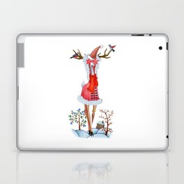 Fashion Christmas Deer 3 Laptop Skin