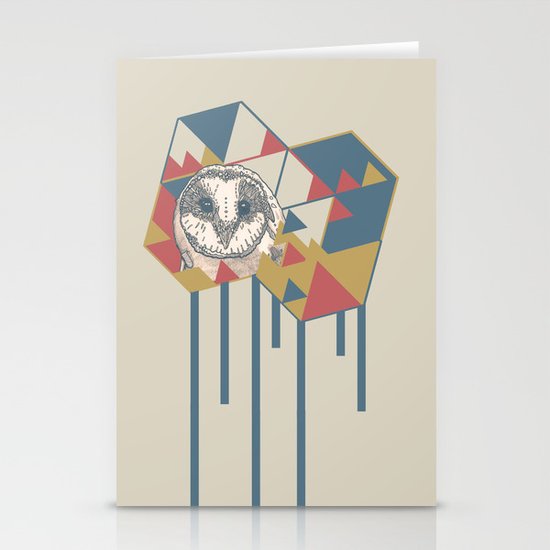 owl Stationery Cards