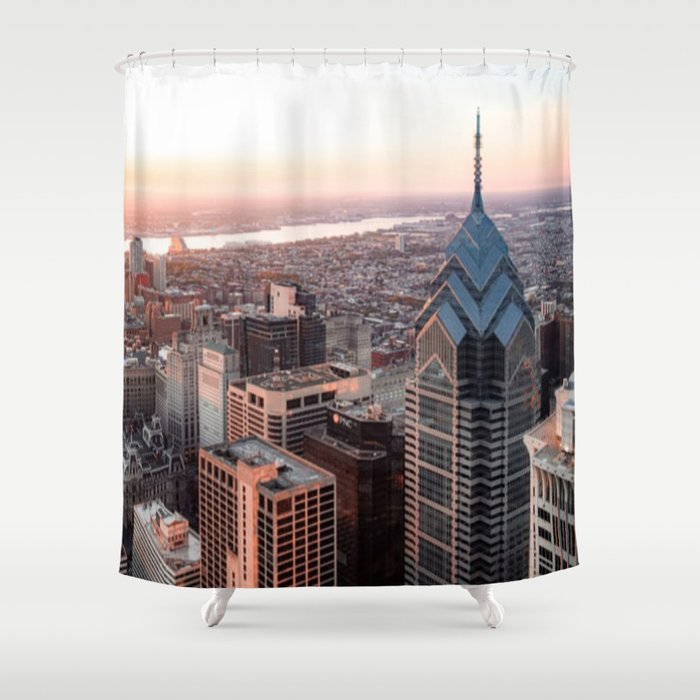 New York City Skyline Shower Curtain