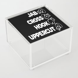 Jab Cross Hook Uppercut Boxing Boxer Box Acrylic Box