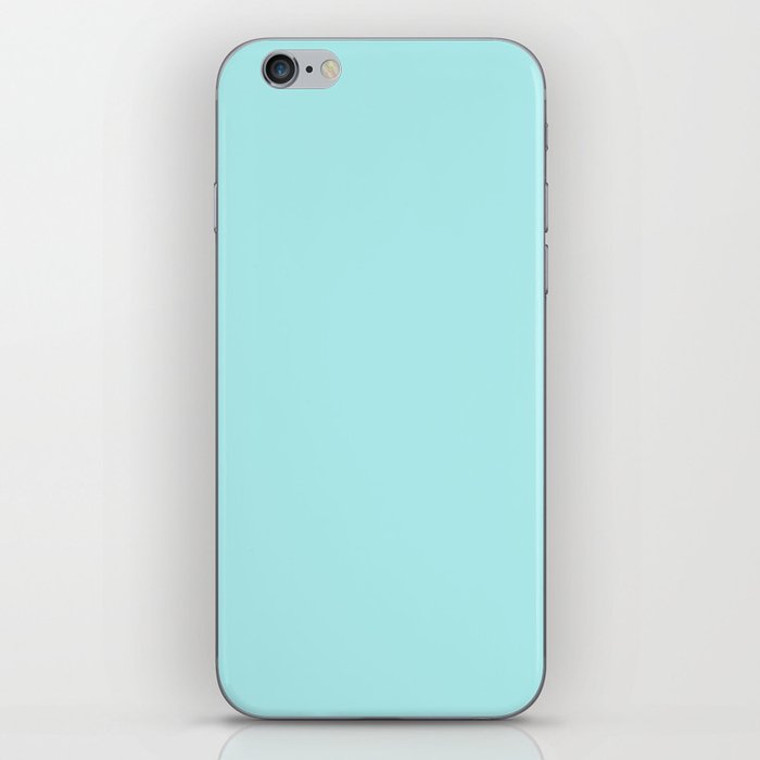 Pale Turquoise iPhone Skin