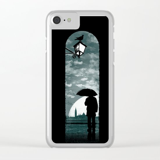 venetian alley Clear iPhone Case
