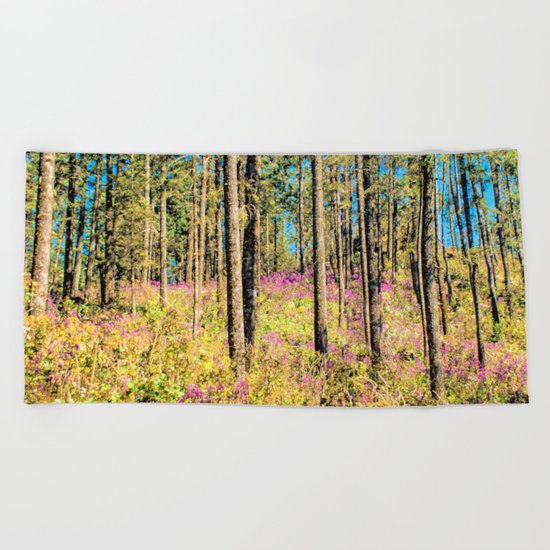 WOODN'T IT BE LOVELY Beach Towel