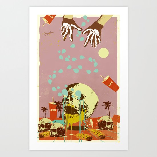 SUMMER SEANCE Art Print