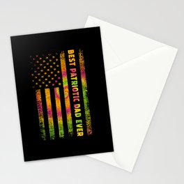 Best Patriotic Ever Patriot Father USA Stationery Card