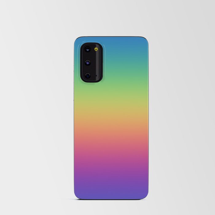 Vivid Rainbow Gradient Android Card Case